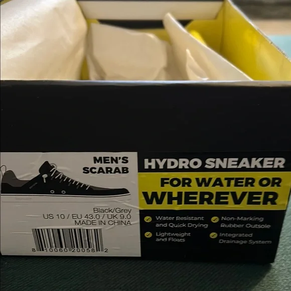 Body Glove Black Boat Shoes for Water Activities - Picture 2 of 5